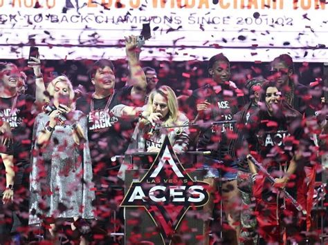 Aces Celebrate 2nd Wnba Title Promise More On The Way
