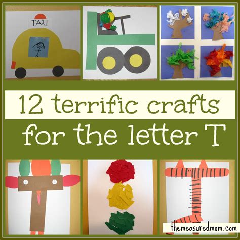 Preschool Crafts For Letter T The Measured Mom