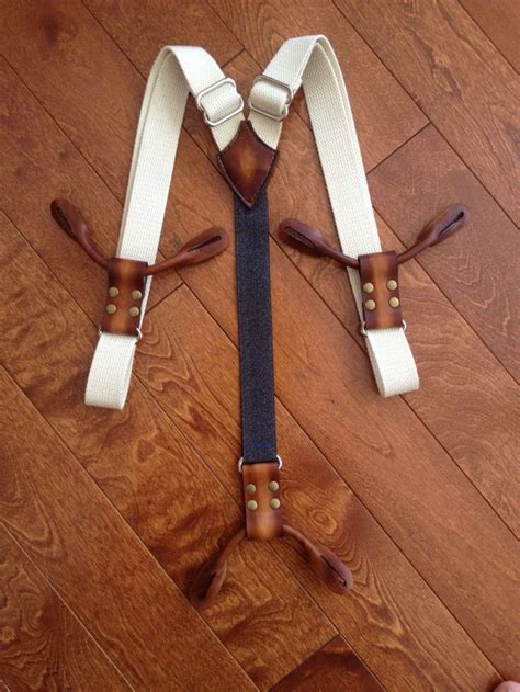 How To Make Custom Mens Suspenders Braces Bespoke Unit Leather