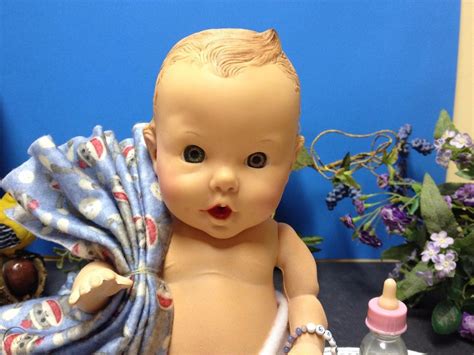 Sweet Vintage 1950s Gerber Baby Doll Made By Sun Rubber