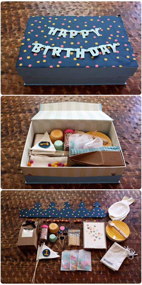 Diy A Birthday Party In A Box Projects To Try