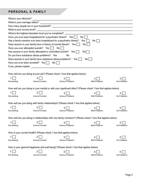 Counseling Intake Form Template Editable Pdf Therapybypro