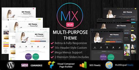 MX v â Responsive Multi Purpose WordPress Theme JOJOThemes