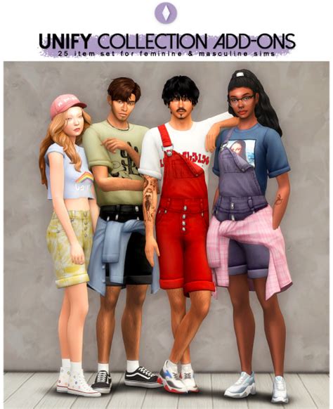 Nucrests Unify Collection Add Ons I Really Loved Oshin Cc Finds