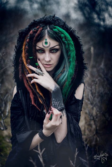 Forest Witch By Psychara Gothic Beauty Goth Glam Witch