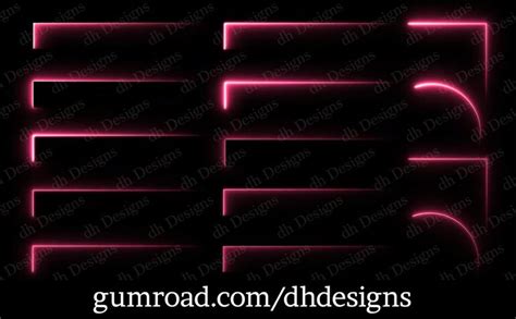Pin On Animated Neon Stream Overlays Transparent Png