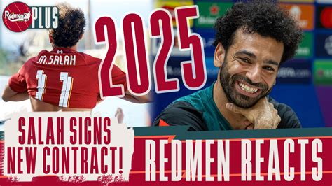 Mohamed Salah Signs New Liverpool Contract Until 2025 Redmen Reacts The Redmen Tv