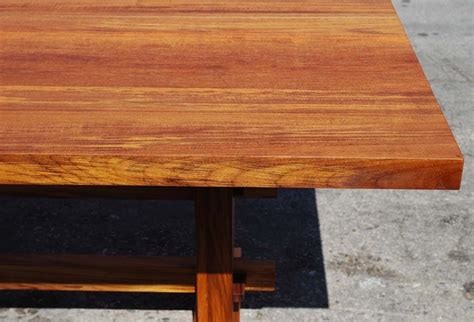 Indoor teak wood dining tables. Indoor / Outdoor Dining Table in Solid Teak at 1stdibs