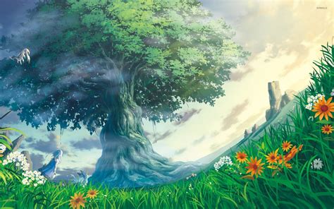 At The Tree Of Life Wallpaper Anime Wallpapers 30558