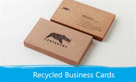 Recycled Business Cards Print Depot