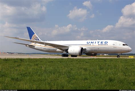 N28912 United Airlines Boeing 787 8 Dreamliner Photo By Mario Ferioli