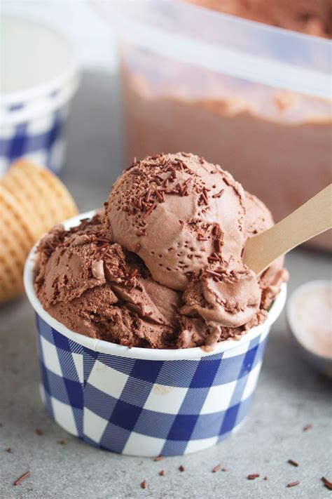 Simple Decadent Homemade Chocolate Ice Cream Recipe Homemade
