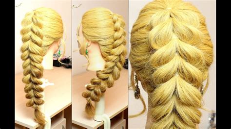 A simple long straight ponytail is a beautiful, classic hairstyle. Easy everyday braid. Hairstyles for long hair tutorial ...