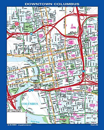 Greater Columbus Ohio Street Map Book Wide World Maps And More