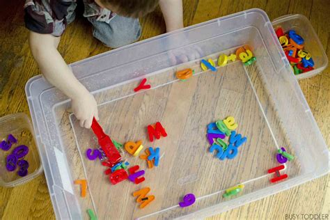 Magnetic Alphabet Fishing Busy Toddler