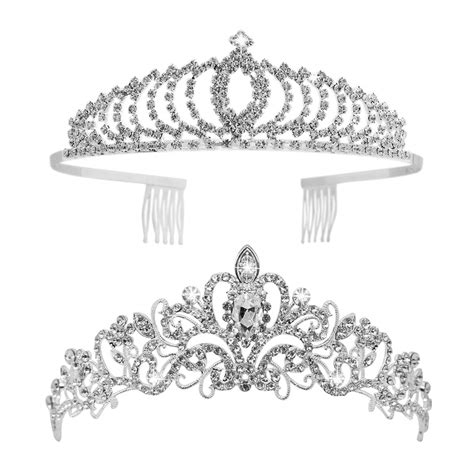 clothing shoes and accessories ladies girls tiara plastic princess crown queen christmas fancy