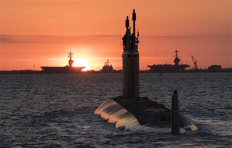 Marinha Dos Eua Recebe 14º Submarino Nuclear Classe Virginia Poder