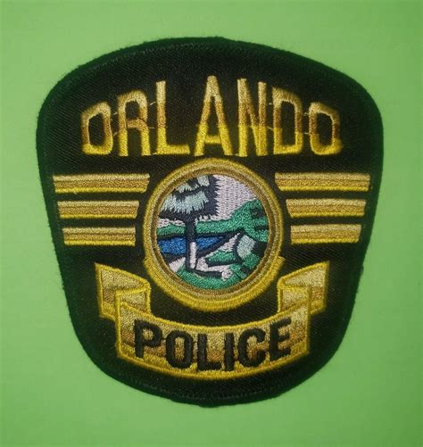 Orlando Police Department Florida patch - Used - Good Condition