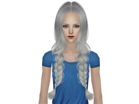 The Sims Resource Skysims Hair 065 White