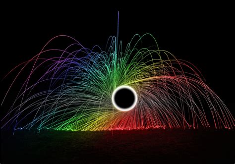 Was passiert, wenn plötzlich ein winziges schwarzes loch, so groß wie eine münze, in deiner was passiert, wenn man in ein schwarzes loch fällt? Schwarzes Loch Foto & Bild | fotokunst, licht und feuer ...