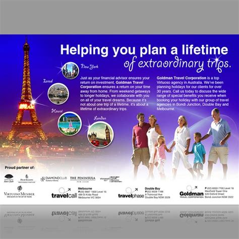 Travel Agency Newspaper Advertisement Other Business Or