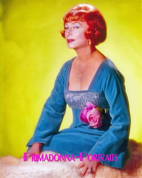 Agnes Moorehead 8x10 Lab Color Photo Bewitched 1964 1972 Busty And Sexy