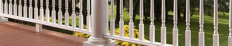 Low maintenance vinyl porch & deck railing. Vinyl Railing - Keystone Vinyl