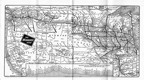 The Milwaukee Road Milwaukee Road Milwaukee Map