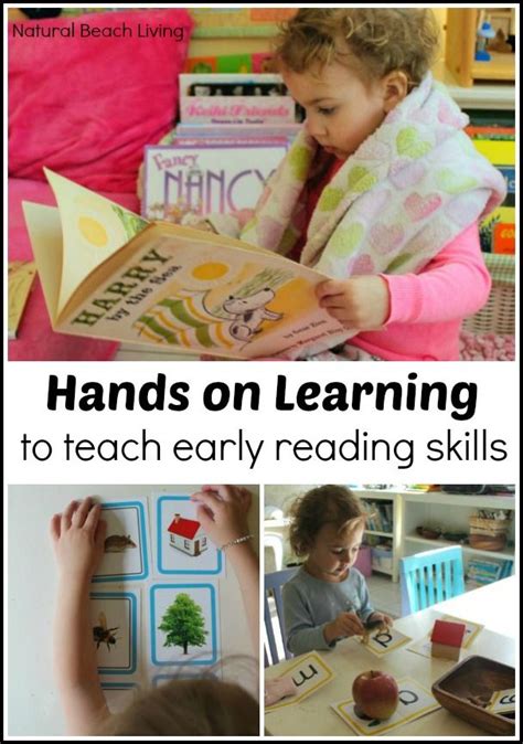 Teach Early Reading Skills With Hands On Learning Natural Beach