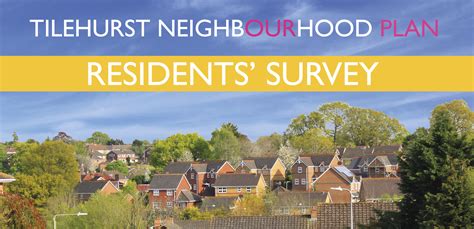 Residents Survey Goes Live Tilehurst Neighbourhood Plan