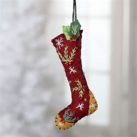 There are 9940 stuffed stockings for sale on etsy, and they cost $11.81. Small Embroidered Stuffed Christmas Stocking Ornament ...