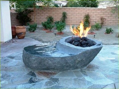 Fire And Water Fountain Diy 47 Diy Water Fountain Diy Fire Pit Fire