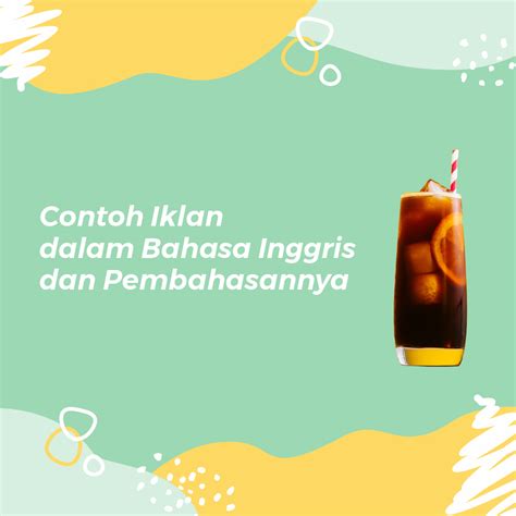 Contoh Iklan Minuman dalam Bahasa Inggris - Kampung Inggris LC