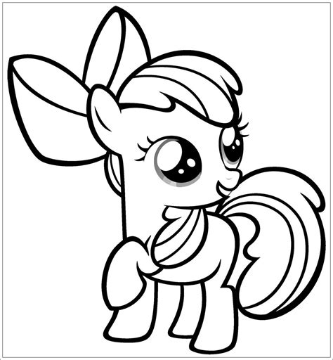 Ausmalbilder My Little Pony zum Ausdrucken
