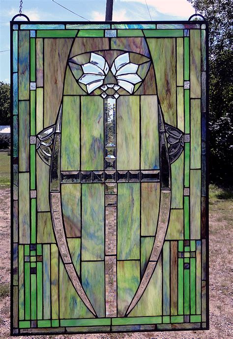 Check out our half moon window selection for the very best in unique or custom, handmade pieces from our wall hangings shops. Stained Glass & More FLW style beveled sword | Stained ...