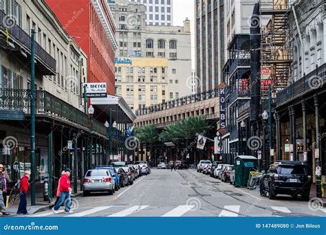St Charles Avenue In New Orleans Louisiana Editorial Image Image