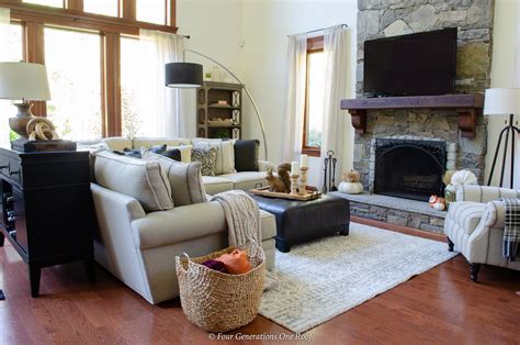 Living Room Ideas With Sectionals And Fireplace Bryont Blog