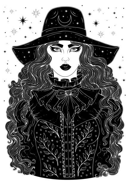 Gothic Woman Illustrations Royalty Free Vector Graphics And Clip Art