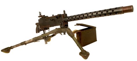 Deactivated Wwii Us 30 Cal Machine Gun With Accessories Allied