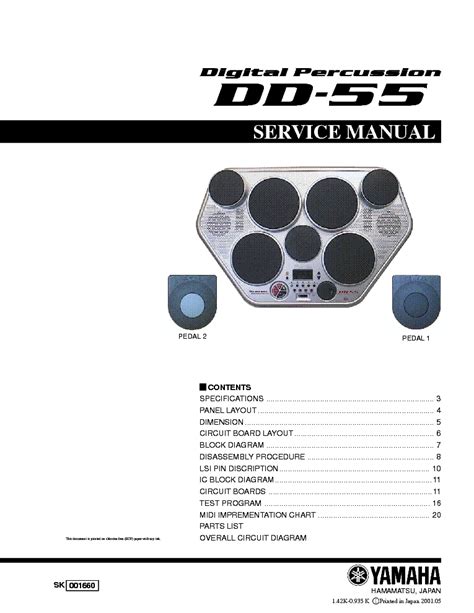 Yamaha Dd 55 Manual