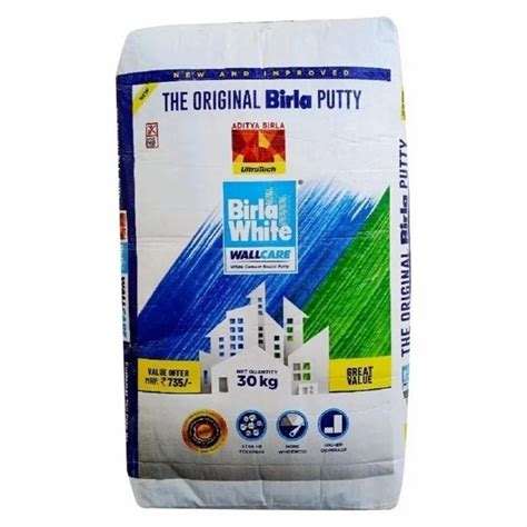 40kg Birla White Wall Care Putty At Rs 900bag Birla White Wall Putty