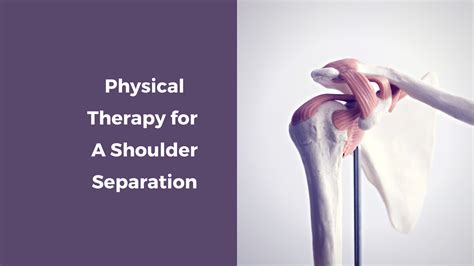 Physical Therapy For A Shoulder Separation Mangiarelli Rehabilitation