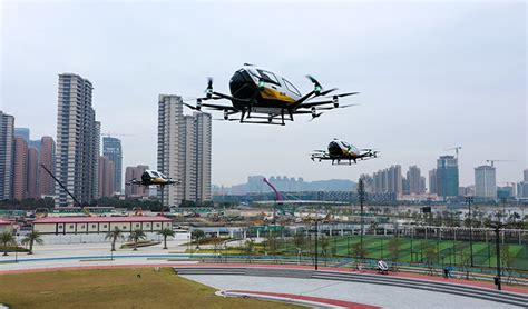 Urban air mobility (including passenger transportation and logistics), smart city management. EHang | News Center