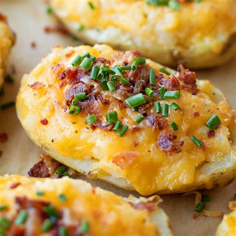 Baked potatoes are an easy and inexpensive side dish to make. Loaded Twice Baked Potatoes - Life Made Simple