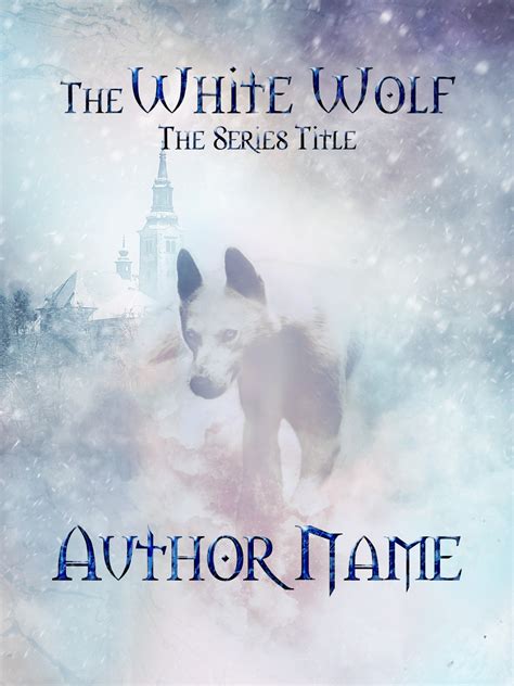 This item is in very good condition! The White Wolf - The Book Cover Designer