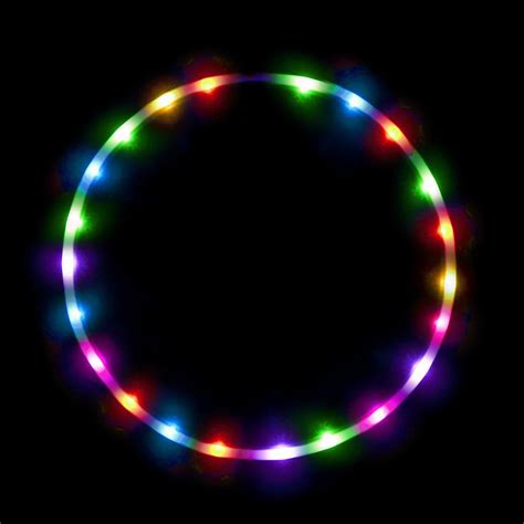 Led Hula Hoop Fully Rechargeable And Collapsable 28