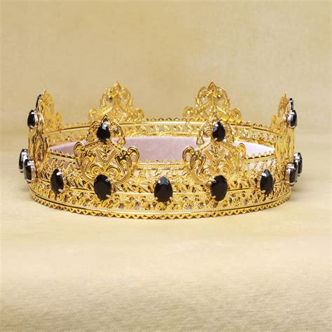 Your Favorite Crown King Crown Gold And Black Crown Crown Etsy