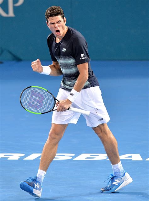 Milos Raonic Photos Photos - 2017 Brisbane International ...