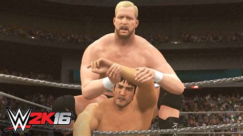 Stunning Steve Austin Vs Ricky Steamboat Wwe 2k16 2k Showcase Walkthrough Youtube