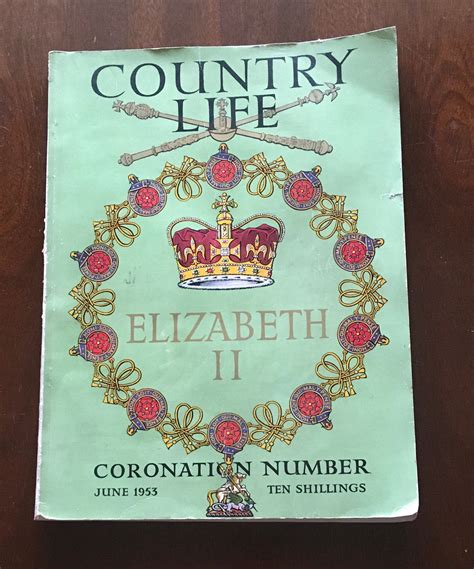 Country Life Elizabeth II Coronation Number June 1953. A Well | Etsy